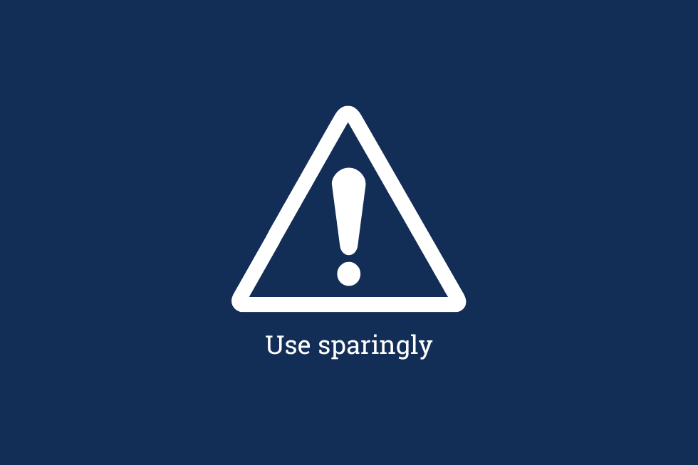 Use Adjectives Sparingly (and Adverbs Even More So)